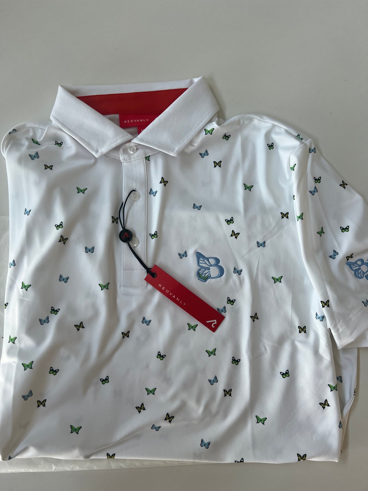 Limited Edition Redvanly Butterfly Brooks Polo